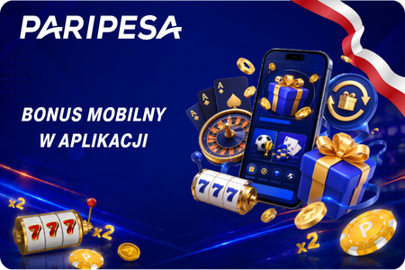 Bonus mobilny w aplikacji Paripesa
