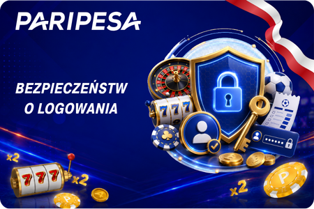 Bezpieczeństwo logowania w Paripesa Casino