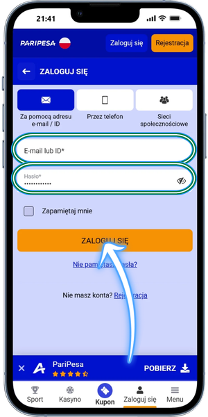 Paripesa Casino Logowanie do platformy